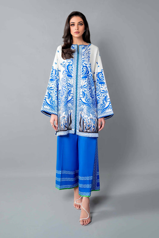 Printed Unstitched Co-Ord Set - 108