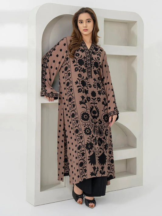 Printed Unstitched Co-Ord Set- L001