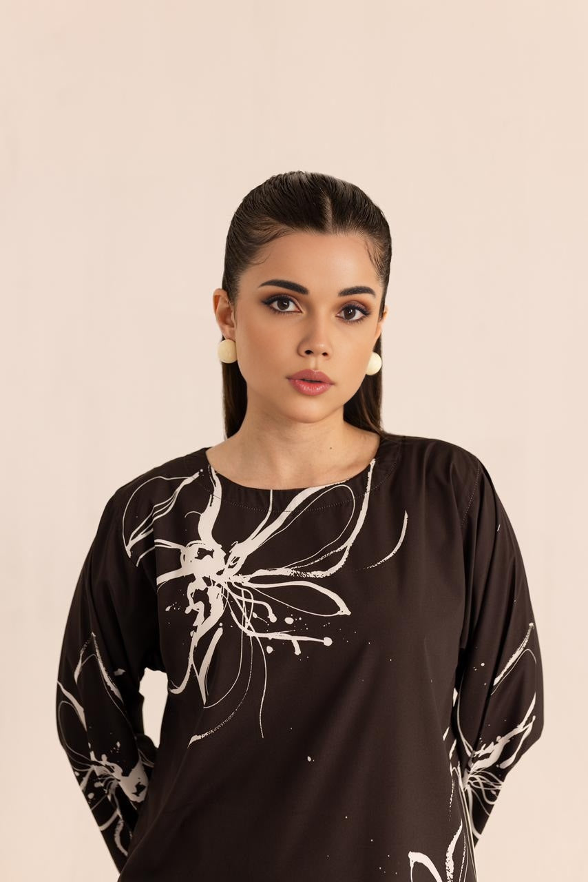Printed Unstitched Co-Ord Set - 303