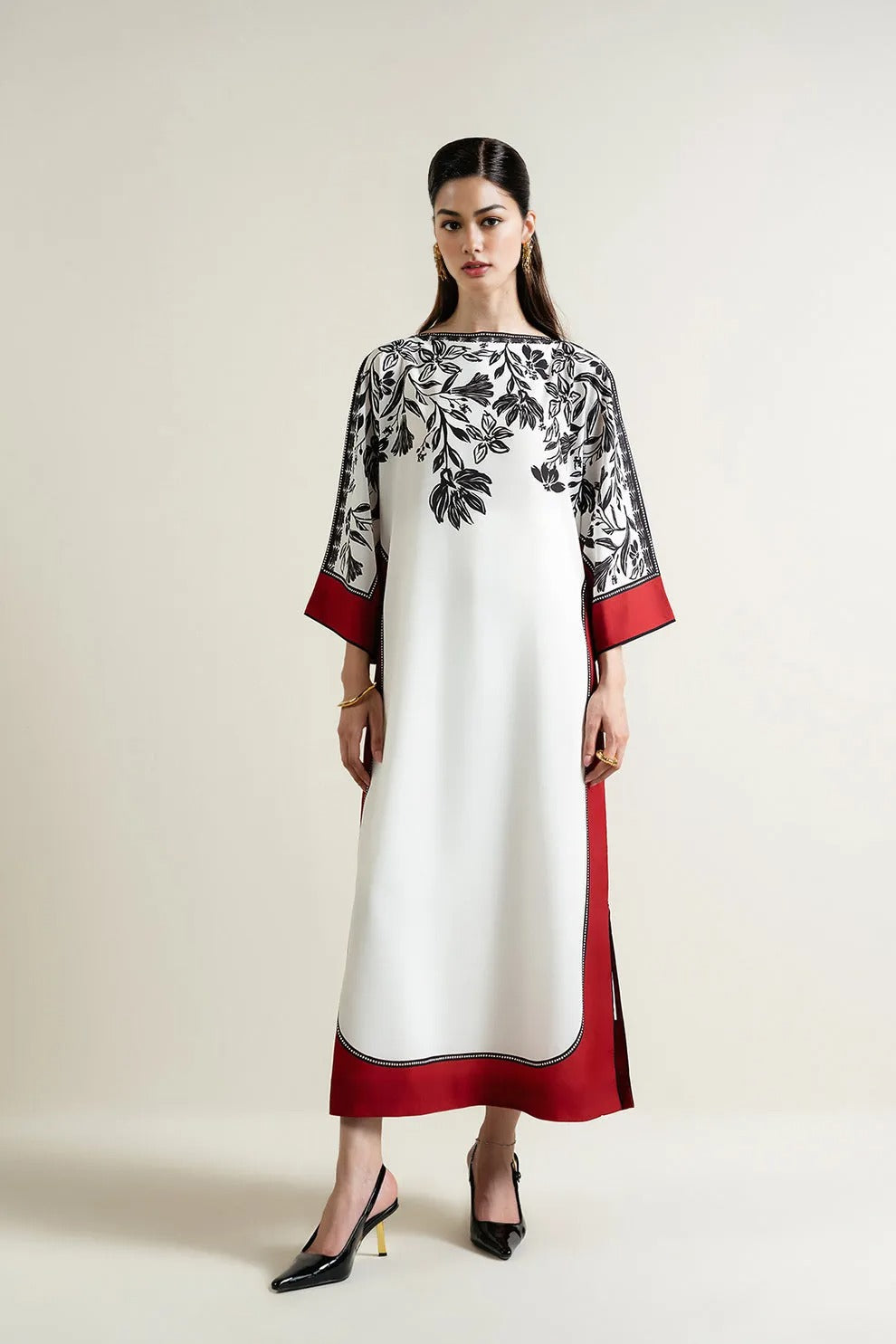 Printed Unstitched Co-Ord Set - L012