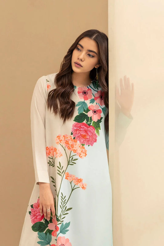 Printed Unstitched Co-Ord Set - L009