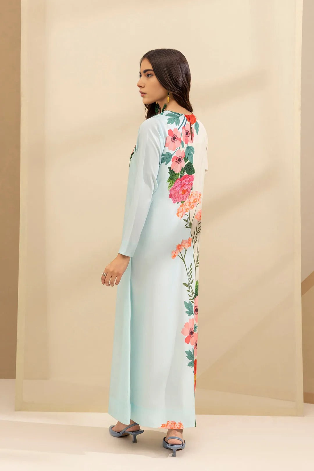 Printed Unstitched Co-Ord Set - L009