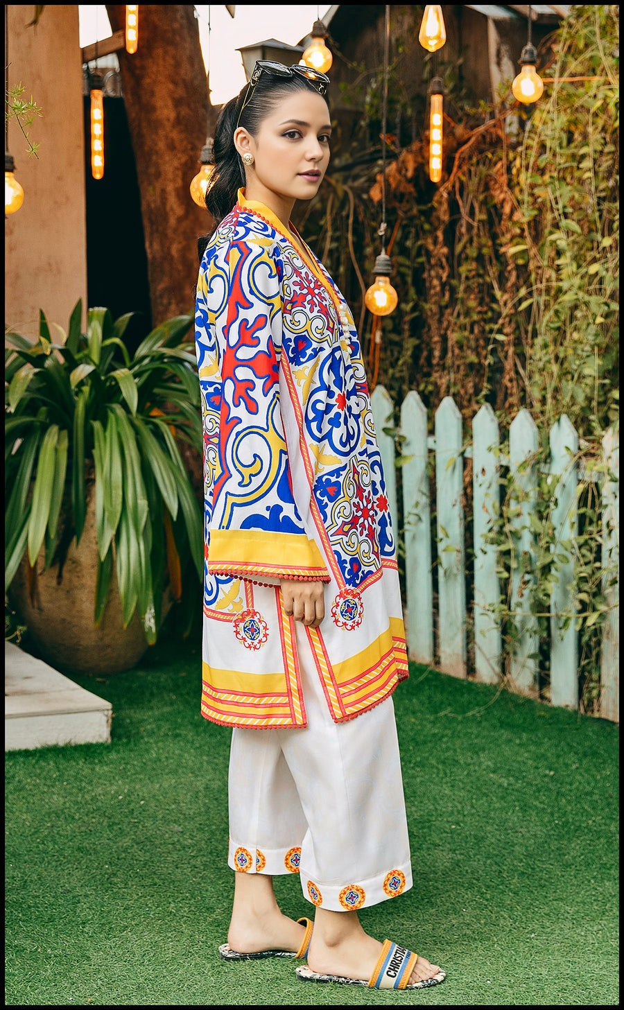 Printed Unstitched Co-Ord Set - 116