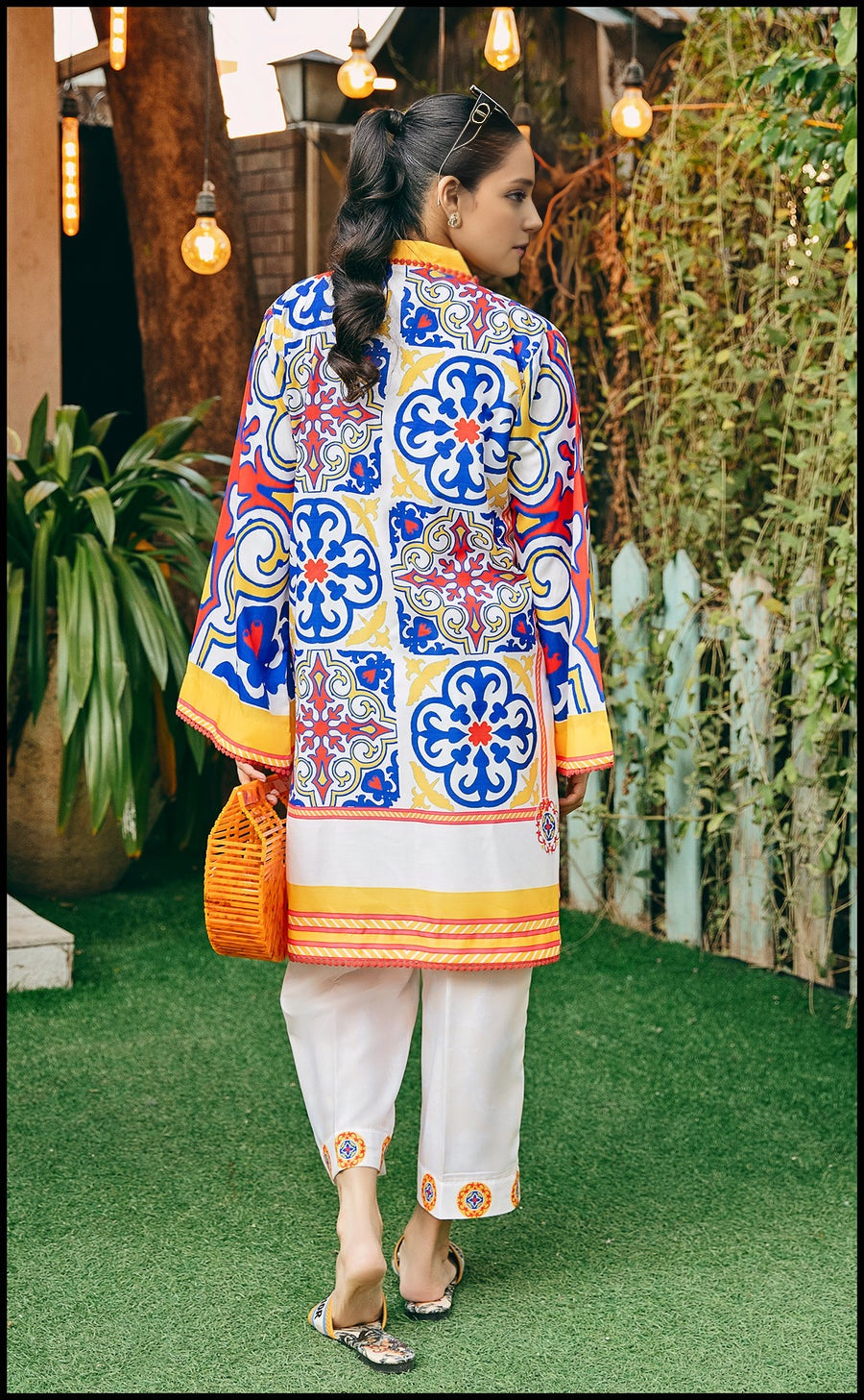 Printed Unstitched Co-Ord Set - 116