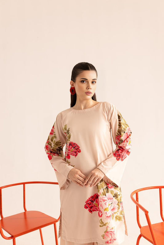 Printed Unstitched Co-Ord Set - 701