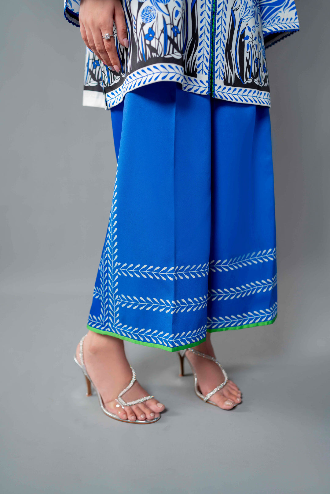 Printed Unstitched Co-Ord Set - 108
