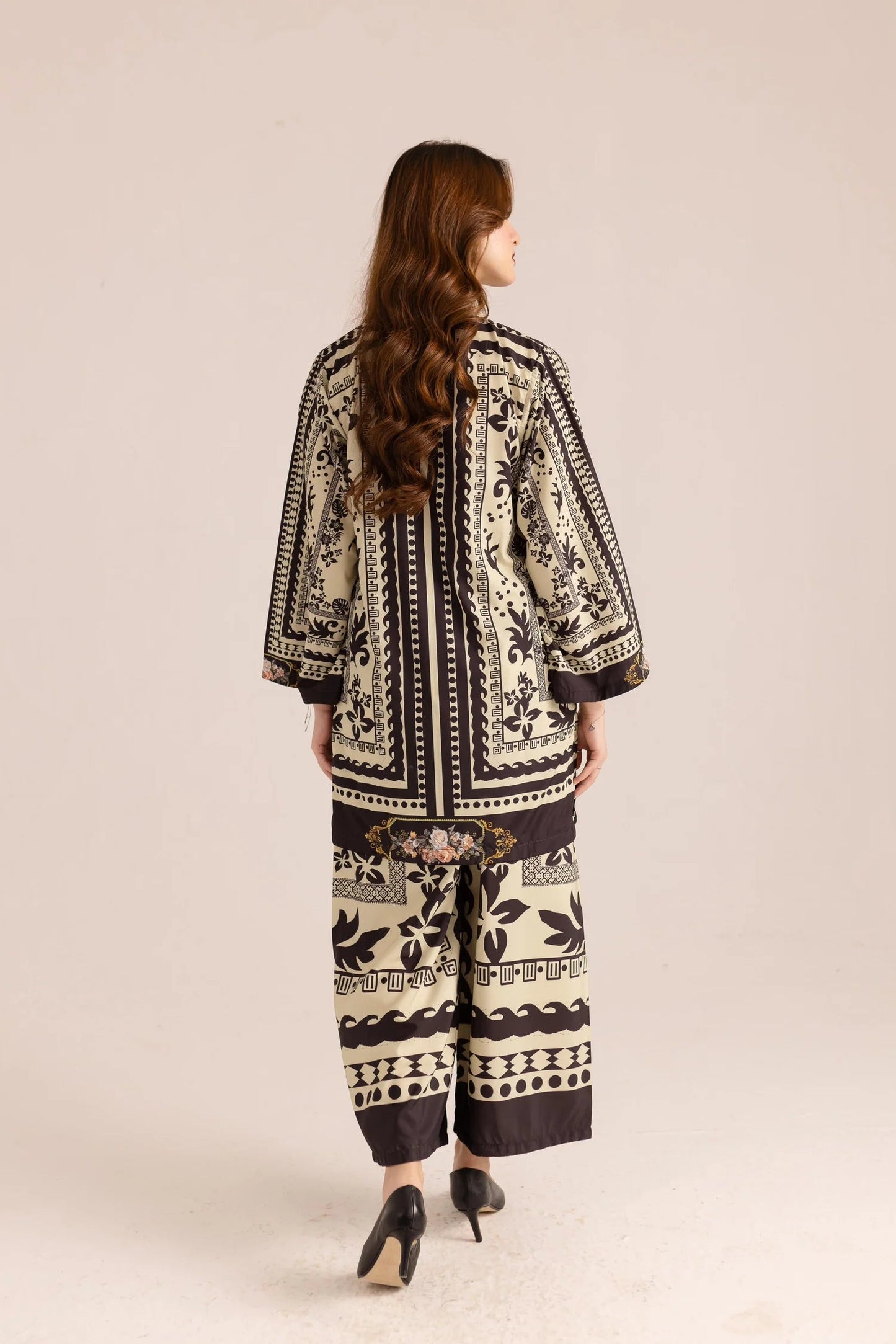 Printed Unstitched Co-Ord Set - 112