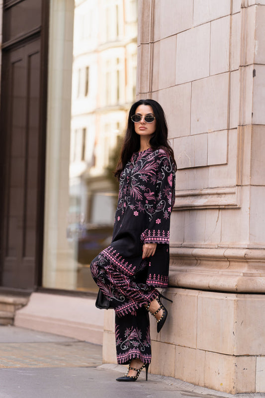 Printed Unstitched Co-Ord Set - 600