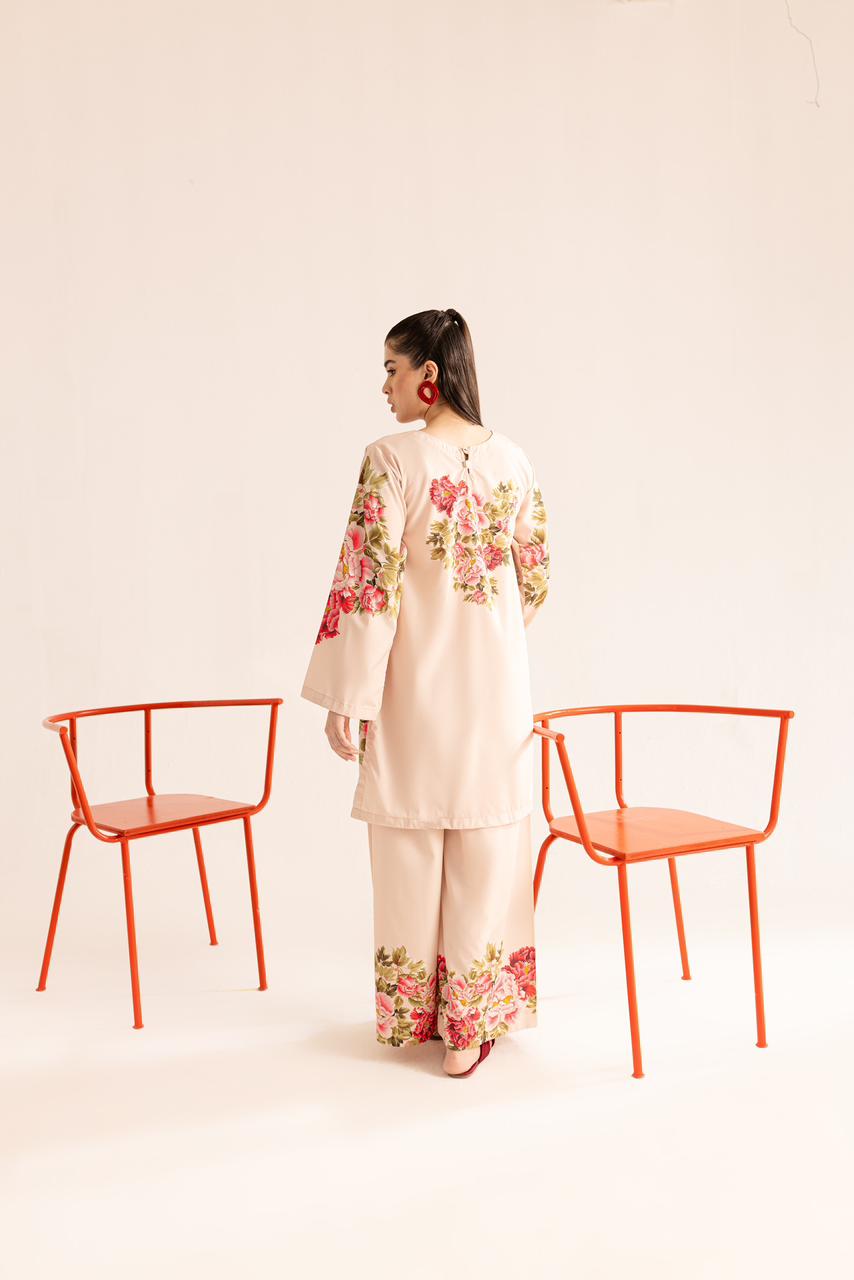 Printed Unstitched Co-Ord Set - 701