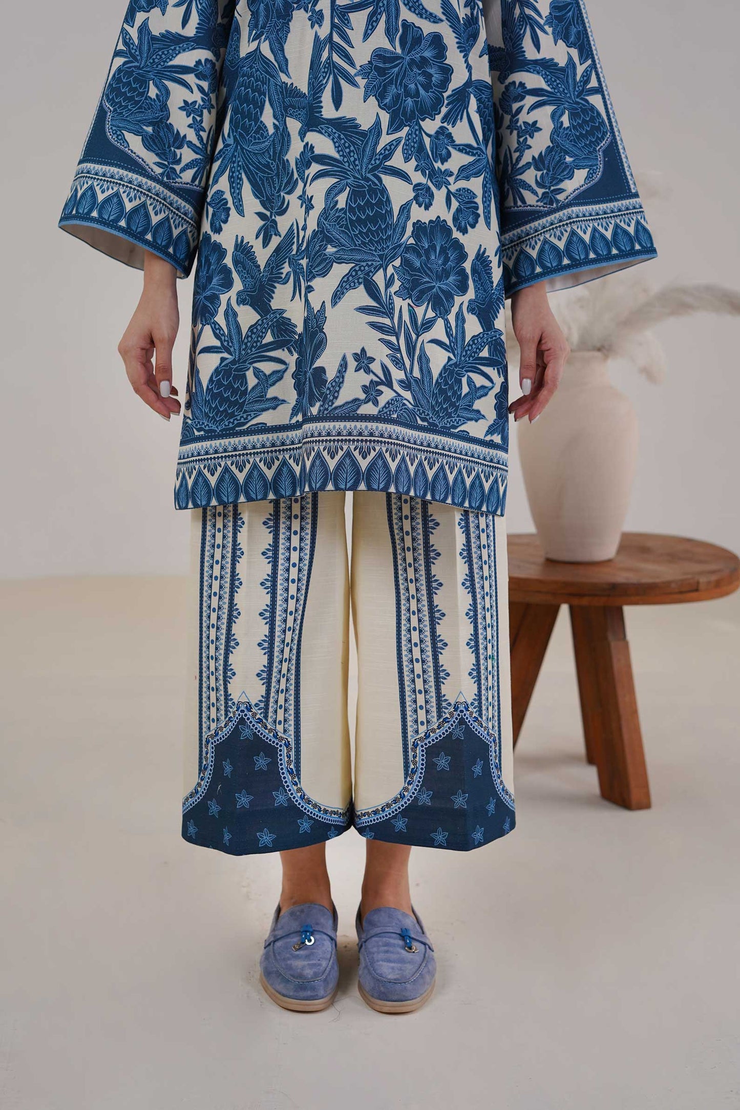 Printed Unstitched Co-Ord Set - 905