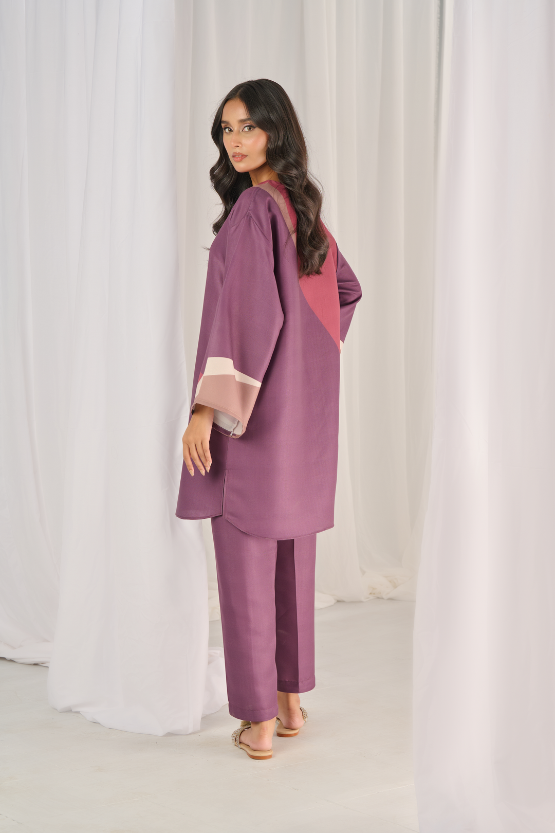Printed Unstitched Co-Ord Set - 1122