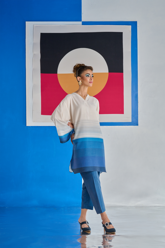 Printed Unstitched Co-Ord Set - 1100