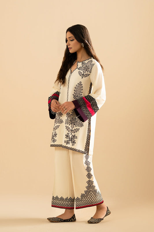 Printed Unstitched Co-Ord Set - 110