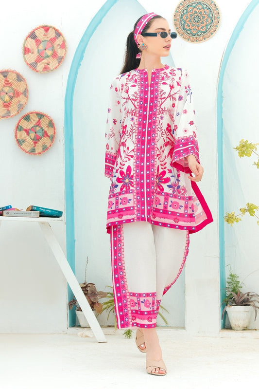 Printed Unstitched Co-Ord Set - 103