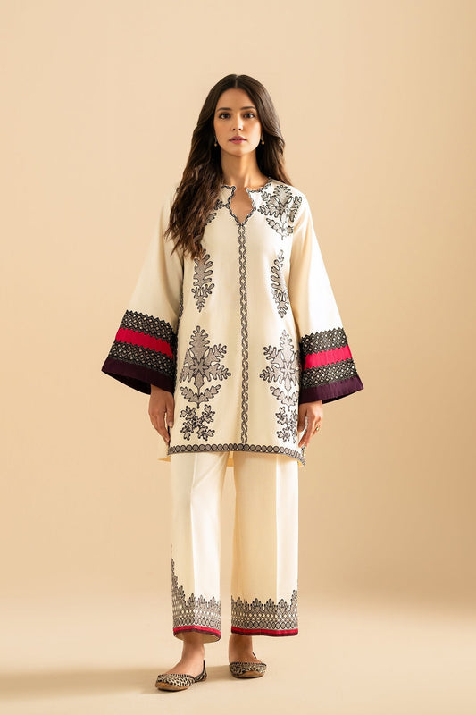 Printed Unstitched Co-Ord Set - 110