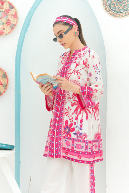 Printed Unstitched Co-Ord Set - 103