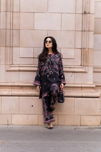 Printed Unstitched Co-Ord Set - 600