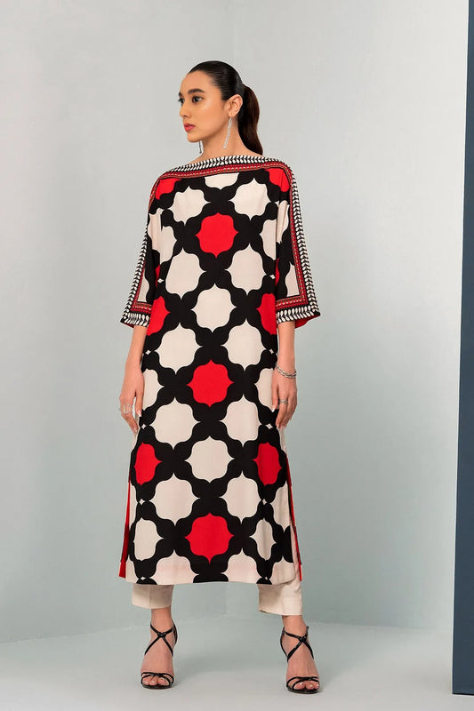 Printed Unstitched Co-Ord Set - L002