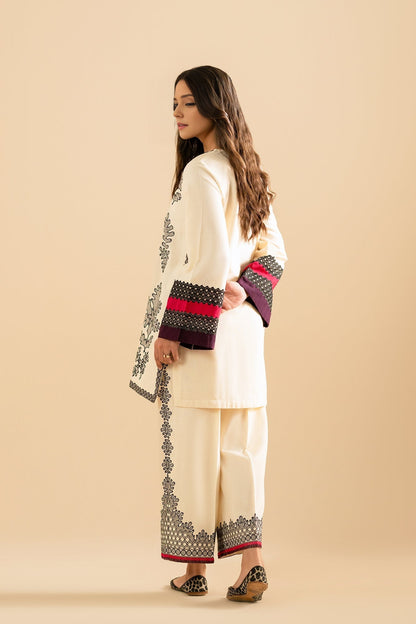 Printed Unstitched Co-Ord Set - 110