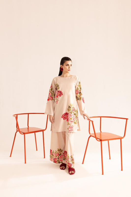 Printed Unstitched Co-Ord Set - 701
