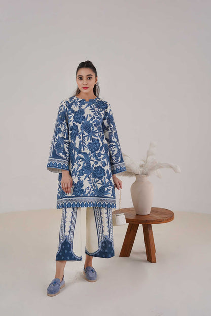 Printed Unstitched Co-Ord Set - 905
