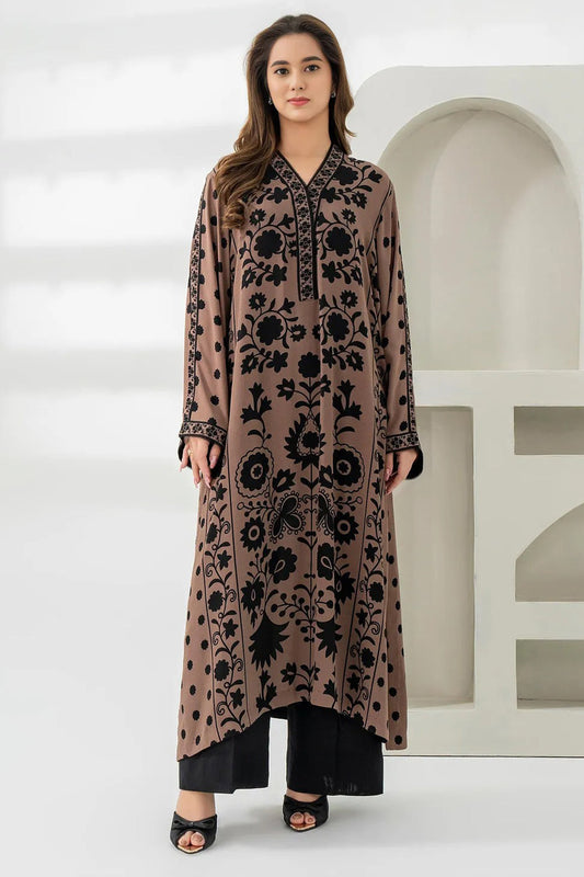 Printed Unstitched Co-Ord Set- L001
