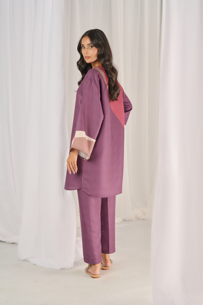 Printed Unstitched Co-Ord Set - 1122