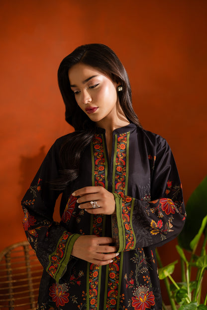 Printed Unstitched Co-Ord Set - 1090